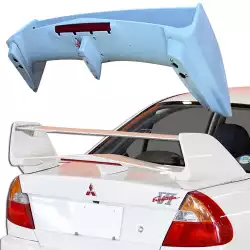 FRP EVO6 Spoiler Wing > Mitsubishi Evolution EVO5 EVO6 1998-2001 image - 22