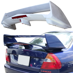 ModeloDrive FRP EVO6 Spoiler Wing > Mitsubishi Evolution EVO5 EVO6 1998-2001 image - 1
