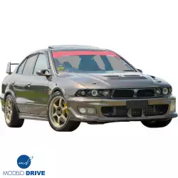 FRP VR4 Type-5 Front Bumper > Mitsubishi Galant 2000-2003 image - 4