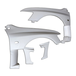 ModeloDrive FRP VAR V2 Fenders (front) 4pc > Mitsubishi Evolution EVO8 EVO9 2003-2006 image - 1