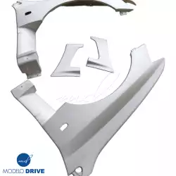 FRP VAR V2 Fenders (front) 4pc > Mitsubishi Evolution EVO8 EVO9 2003-2006 image - 3