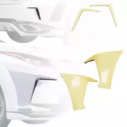 FRP ARTI Front Garnishes 4pc > Lexus RX350 2016-2019 image - 10