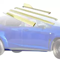 FRP ARTI Side Skirts 4pc > Lexus RX350 2016-2019 image - 1