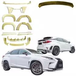 FRP ARTI Wide Body Kit w Wing > Lexus RX350 2016-2019 image - 4