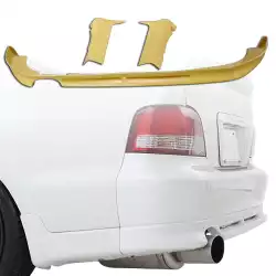 FRP VR4 Rear Lip Valance 3pc > Mitsubishi Galant 2000-2003 image - 7