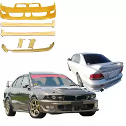 FRP VR4 Type-5 Body Kit > Mitsubishi Galant 2000-2003 image - 1