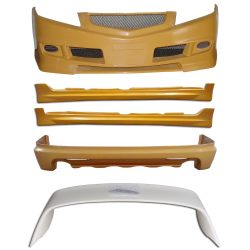 ModeloDrive FRP MUGE V1 Body Kit /w Wing 5pc > Acura TSX 2004-2008 image - 2