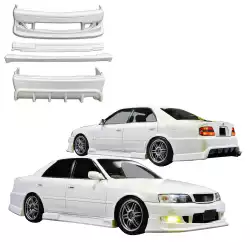 FRP ORI RACE Body Kit 4pc > Toyota Chaser (JZX100) 1997-2001 image - 4