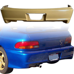 ModeloDrive FRP SYM Rear Bumper > Subaru Impreza (GC8) 1993-2001 > 4dr Sedan image - 1