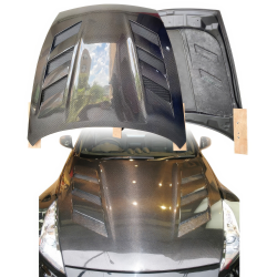 ModeloDrive Carbon Fiber AMU Hood > Nissan 370Z (Z34) 2009-2020 image - 12