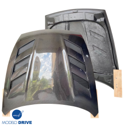 ModeloDrive Carbon Fiber AMU Hood > Nissan 370Z (Z34) 2009-2020 image - 3