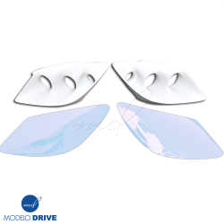 ModeloDrive FRP VSID FN Wide Body Headlights Housings w Lenses > Mazda RX-7 (FD3S) 1993-1997 image - 2