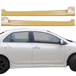 ModeloDrive FRP GALX Side Skirts > Toyota Yaris 2007-2011 > 4dr Sedan image - 7