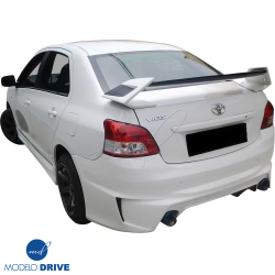 ModeloDrive FRP GALX Trunk Spoiler Wing > Toyota Yaris 2007-2011 > 4dr Sedan image - 8