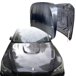 ModeloDrive Carbon Fiber LUMM Hood > BMW 5-Series (F10) 2011-2016 image - 1