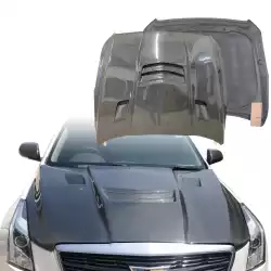 Carbon Fiber ACON Vented Hood > Cadillac ATS 2012-2019 image - 18
