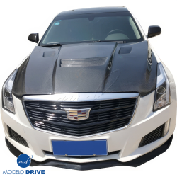ModeloDrive Carbon Fiber ACON Vented Hood > Cadillac ATS 2012-2019 image - 19