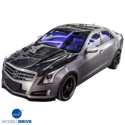 ModeloDrive Carbon Fiber ACON Vented Hood > Cadillac ATS 2012-2019 image - 22