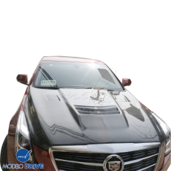 ModeloDrive Carbon Fiber ACON Vented Hood > Cadillac ATS 2012-2019 image - 14