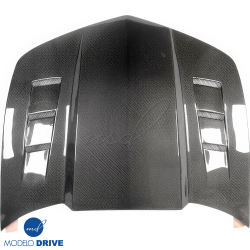 ModeloDrive Carbon Fiber TSEC2 Vented Hood > Chevrolet Camaro 2010-2015 image - 6