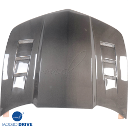 ModeloDrive Carbon Fiber TSEC2 Vented Hood > Chevrolet Camaro 2010-2015 image - 7