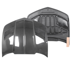 ModeloDrive Carbon Fiber BB2 Vented Hood > Chevrolet Camaro 2010-2015 image - 7