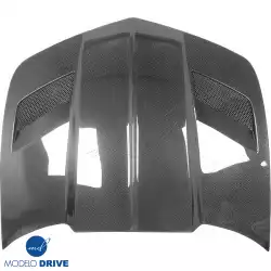 Carbon Fiber BB2 Vented Hood > Chevrolet Camaro 2010-2015 image - 3