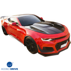 ModeloDrive Carbon Fiber ZL1 Style Hood > Chevrolet Camaro 2016-2021 image - 21