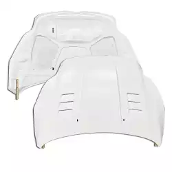 FRP KR Vented Hood > Ford Focus 2012-2014 image - 1