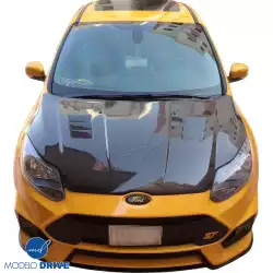 Carbon Fiber KR Vented Hood > Ford Focus 2012-2014 image - 18