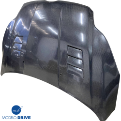ModeloDrive Carbon Fiber KR Vented Hood > Ford Focus 2012-2014 image - 3