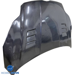 ModeloDrive Carbon Fiber KR Vented Hood > Ford Focus 2012-2014 image - 4