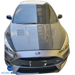 ModeloDrive Carbon Fiber KR Vented Hood > Ford Focus 2015-2018 image - 10