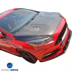 Carbon Fiber KR Vented Hood > Ford Focus 2015-2018 image - 11
