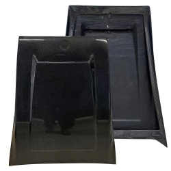 ModeloDrive Carbon Fiber BRAB Hood > Mercedes-Benz G-Class Wagon (W463) 1990-2018 image - 1