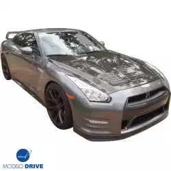 Carbon Fiber GT Type-1 Hood > Nissan GT-R GTR (R35) 2009-2016 image - 5