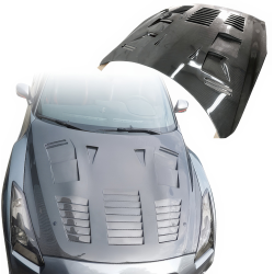 ModeloDrive Carbon Fiber GT Type-3 Hood > Nissan GT-R GTR (R35) 2009-2016 image - 5