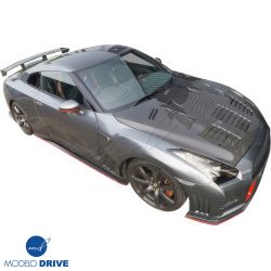 ModeloDrive Carbon Fiber GT Type-3 Hood > Nissan GT-R GTR (R35) 2009-2016 image - 7