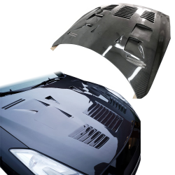 ModeloDrive Carbon Fiber GT Type-3 Hood > Nissan GT-R GTR (R35) 2009-2016 image - 1