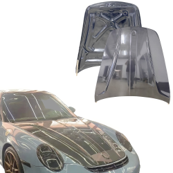 ModeloDrive Carbon Fiber GTR Hood > Porsche Boxster (987) 2005-2012 image - 1