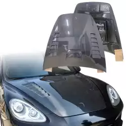 Carbon Fiber MASO Hood > Porsche Cayenne (958) 2011-2014 image - 16