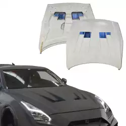 FRP LBPE SE Hood > Nissan GT-R GTR (R35) 2009-2016 image - 1