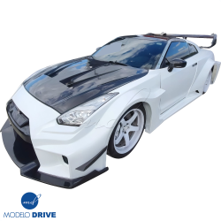 ModeloDrive Carbon Fiber LBPE SE Hood > Nissan GT-R GTR (R35) 2009-2016 image - 15