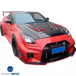 Carbon Fiber LBPE SE Hood > Nissan GT-R GTR (R35) 2009-2016 image - 9