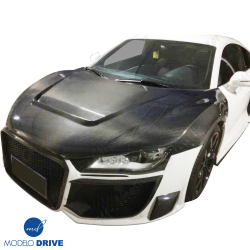 ModeloDrive Carbon Fiber PPRZ Hood > Audi R8 2008-2015 image - 9