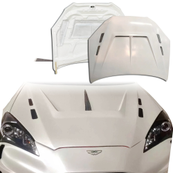 ModeloDrive FRP V-Style Hood > Hyundai Genesis 2010-2012> 2dr Coupe image - 9