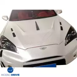 FRP V-Style Hood > Hyundai Genesis 2010-2012> 2dr Coupe image - 10