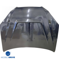 ModeloDrive Carbon Fiber V-Style Hood > Hyundai Genesis 2010-2012> 2dr Coupe image - 4