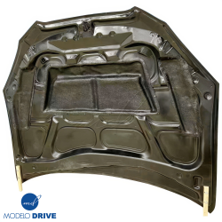 ModeloDrive Carbon Fiber V-Style Hood > Hyundai Genesis 2010-2012> 2dr Coupe image - 6