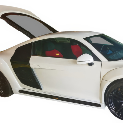ModeloDrive FRP PPRZ Wide Body Side Skirts > Audi R8 2008-2015 image - 1
